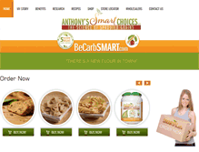 Tablet Screenshot of mysmartpasta.com